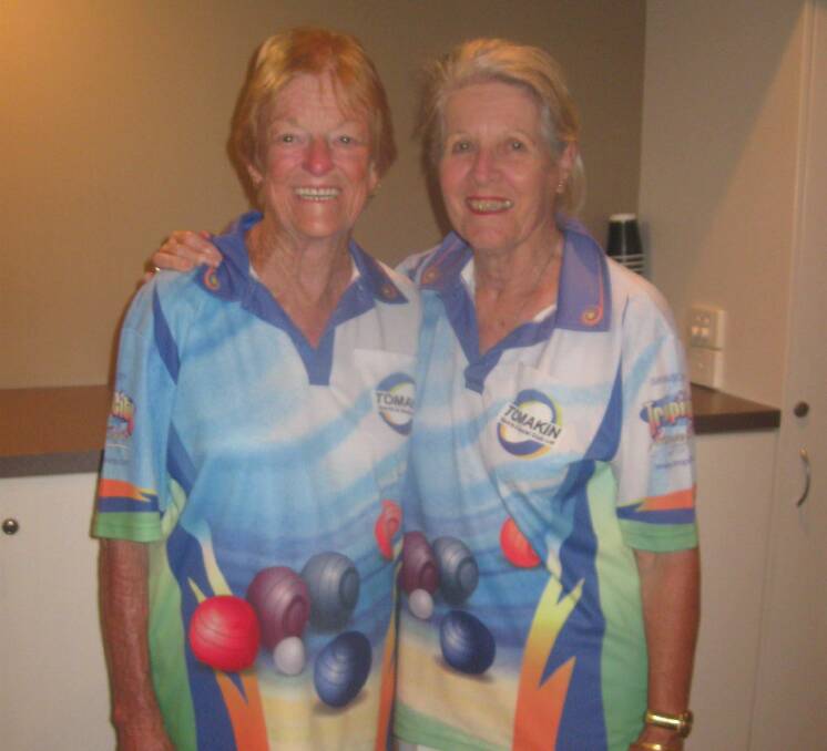 Tomakin Twist Tops: Lucky losers, Daphne Stone and Tricia Wheeler.
