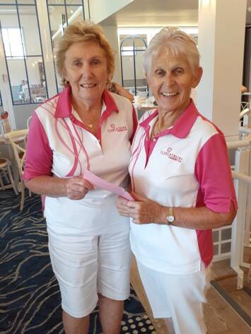 Catalina Ladies: Division 2 Nett Winners, Jo Neal & Helen Bunsell.