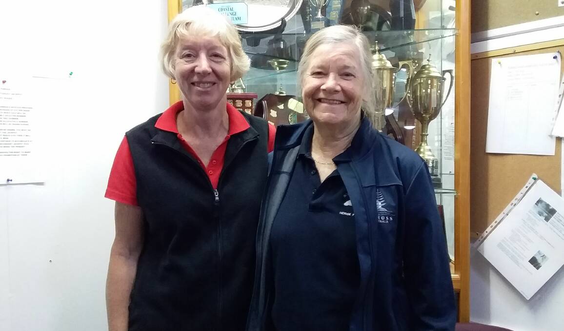 Tuross Head Ladies: Dorothy Madden and Beverley Theobald, 4bbb winners.