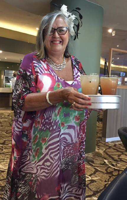 Fashionista: Looking carefully, carelessly, colourfully co-ordinated, Tracey Williams from Jerramadra was out and about enjoying a morning at The Malua Bay Club.