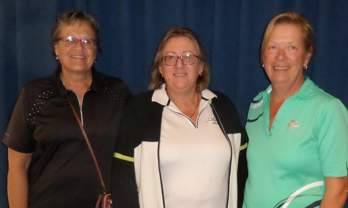 Catalina Ladies: Sue Lowes, Jill Shattles and Debbie Rogan.