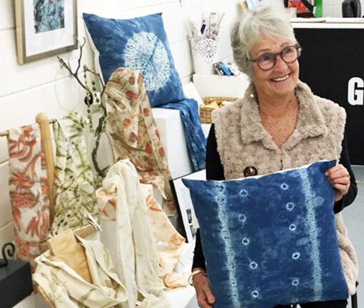 Talent on show: Featured Craft Artist at The Gallery, Mogo, Noelene Gibbs. The Gallery is a retail exhibition space for members of Creative Arts Batemans Bay Inc.
