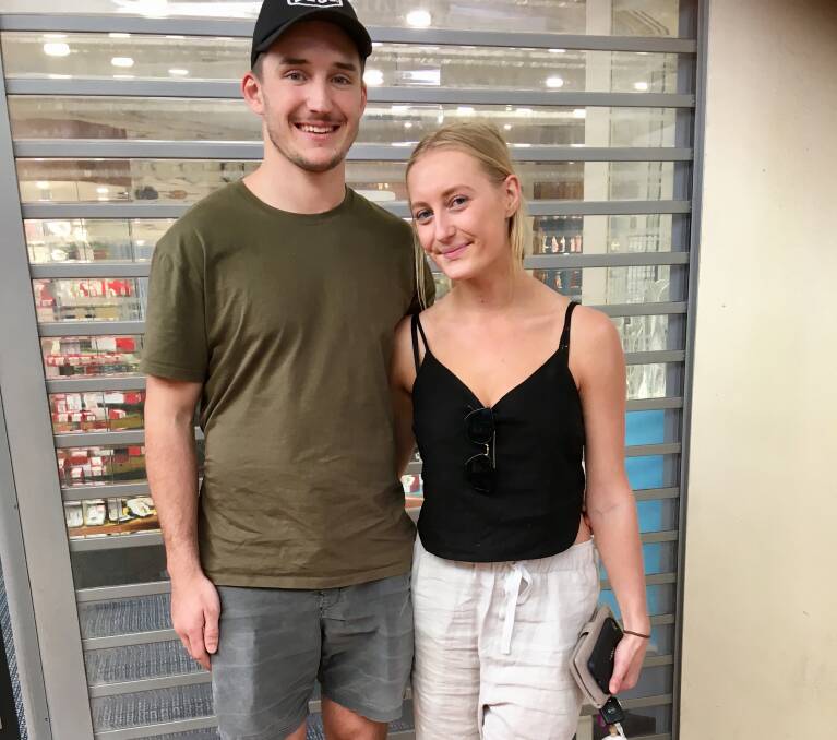 Fashionista: Daisy Tyrrell and her friend Ethan Kimball were spotted having a look around The Village Shopping Centre this week. (Read more about Daisy at left.)