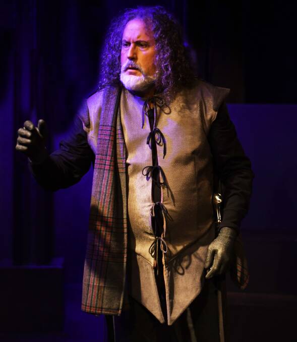 Bill Douglas as Macbeth.