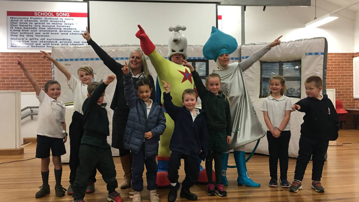Narooma: Narooma Public School hosted the Tapstar performance last week, which was also attended by Bodalla Public School.