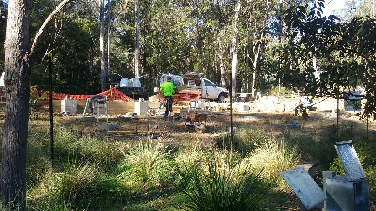 COOKING WITH GAS: Construction of the Botanic Gardens’ barbecue pavilion is now underway, and the Friends of ERBG have thrown in a sizzling $30,000.