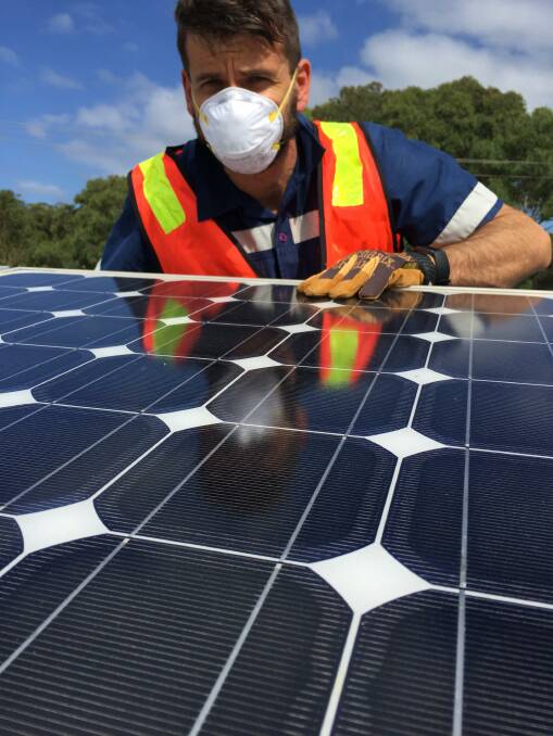 It makes sense: Eurobodalla Council's sustainability co-ordinator Mark Shorter says investing in the solar industry could provide rates of return greater than 10 per cent.