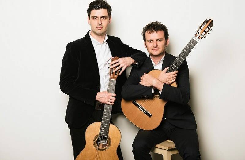 Masterful: Classical guitarists Slava and Leonard Grigoryan. 