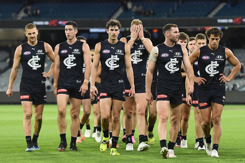 Carlton may need a cultural shift in its football department, or face even more years in the wilderness. Photo: Quinn Rooney/Getty Images