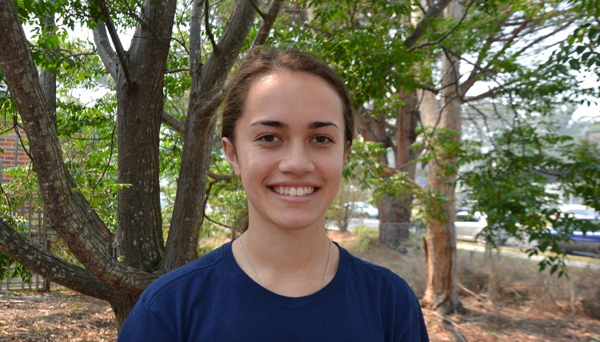 St Peter's Anglican College HSC student Manon Halemai enjoyed support from friends and family, and a good meal, to help her in the HSC.
