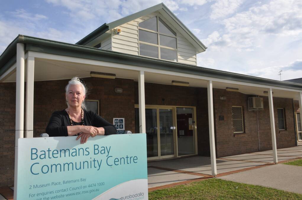 Batemans Bay arts lobby group PerfEx president Dr Sue McKenzie does not want the community centre to go as an offset to the new Mackay Park complex.