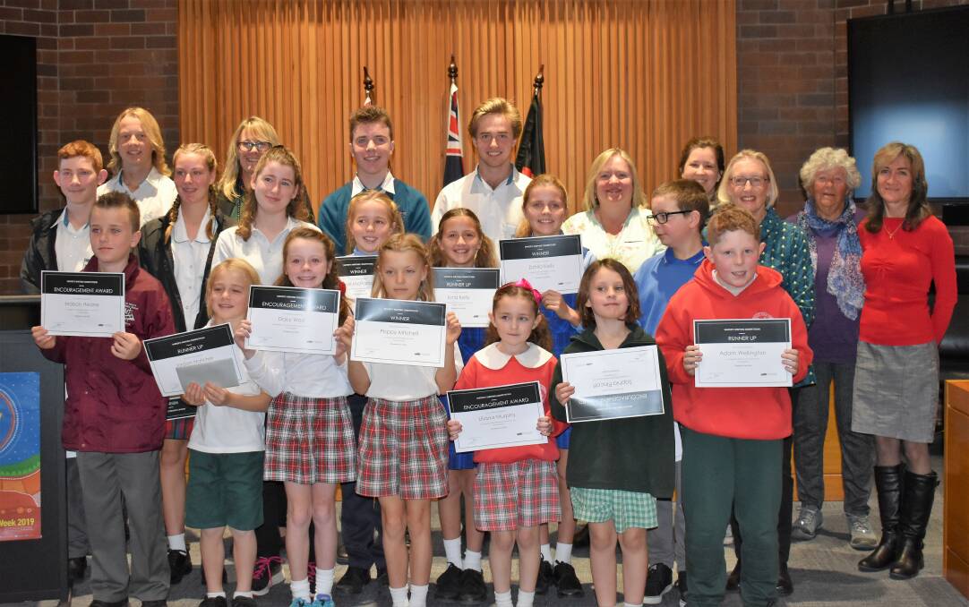 Finalists in the 2019 Mayors Writing Competition.