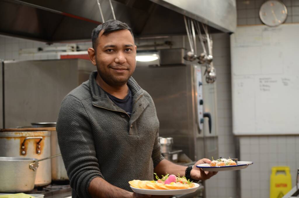 FRESH FOOD: Club Catalina's new head chef Atick Elahi was mentored by several acclaimed Sydney chefs, but says his mother was his greatest inspiration.