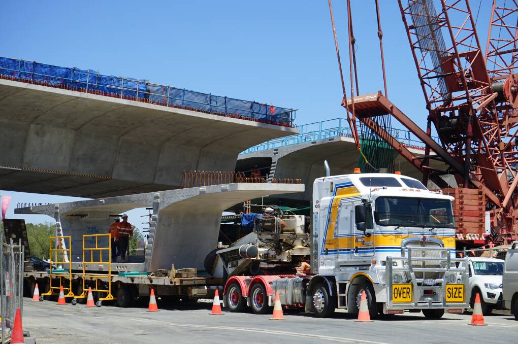 All 166 concrete bridge segments are now in place on the new Batemans Bay Bridge.