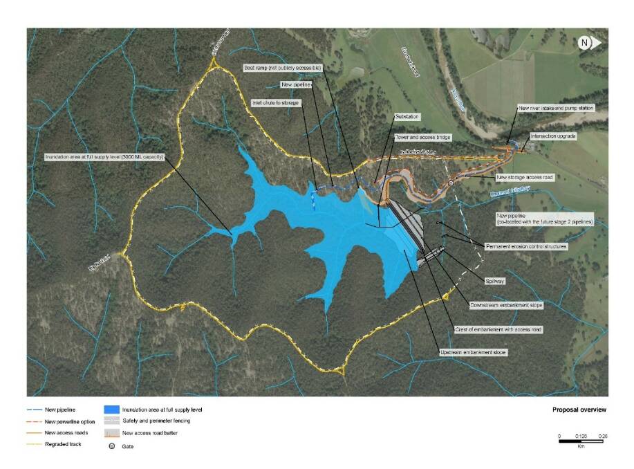 The NSW government has approved construction of Eurobodalla Councils southern water storage.