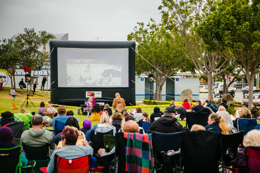 November's "activation weekend" provided a taster for what the Batemans Bay waterfront could become under a new activation strategy now on public display. Image: Eurobodalla Shire Council