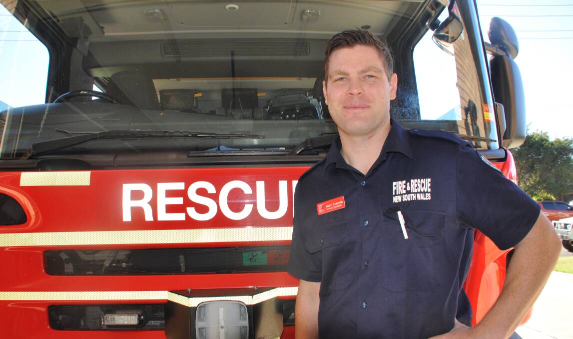 FRESH FACE: Join Batemans Bay's new retained deputy captain Brett Garland at the station's open day on Saturday, May 18, 10am-2pm.