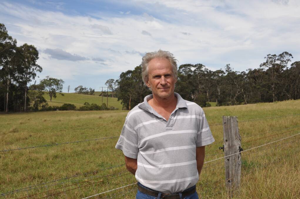Phil Graham says the solar farm development application was lodged only weeks after he had settled at his new Moruya property.