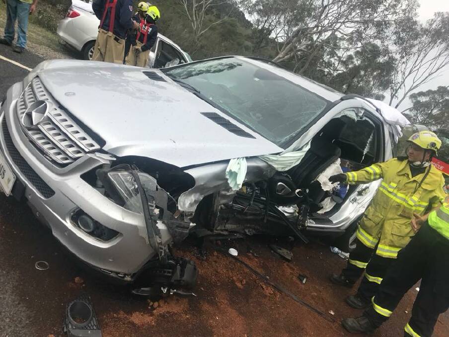 File picture of a Kings Highway crash. Picture: NSW Police.