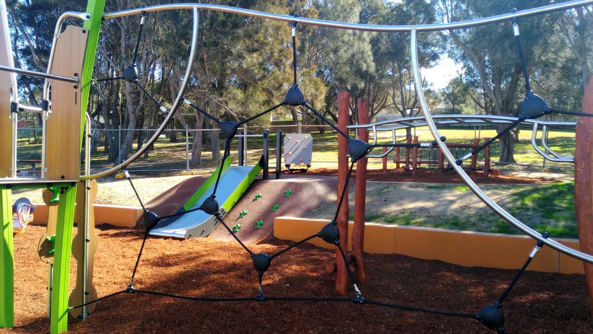 The upgrade of Evans Park is done and the playground open, with the official launch at the Tuross Village Fair on Monday, October 7.