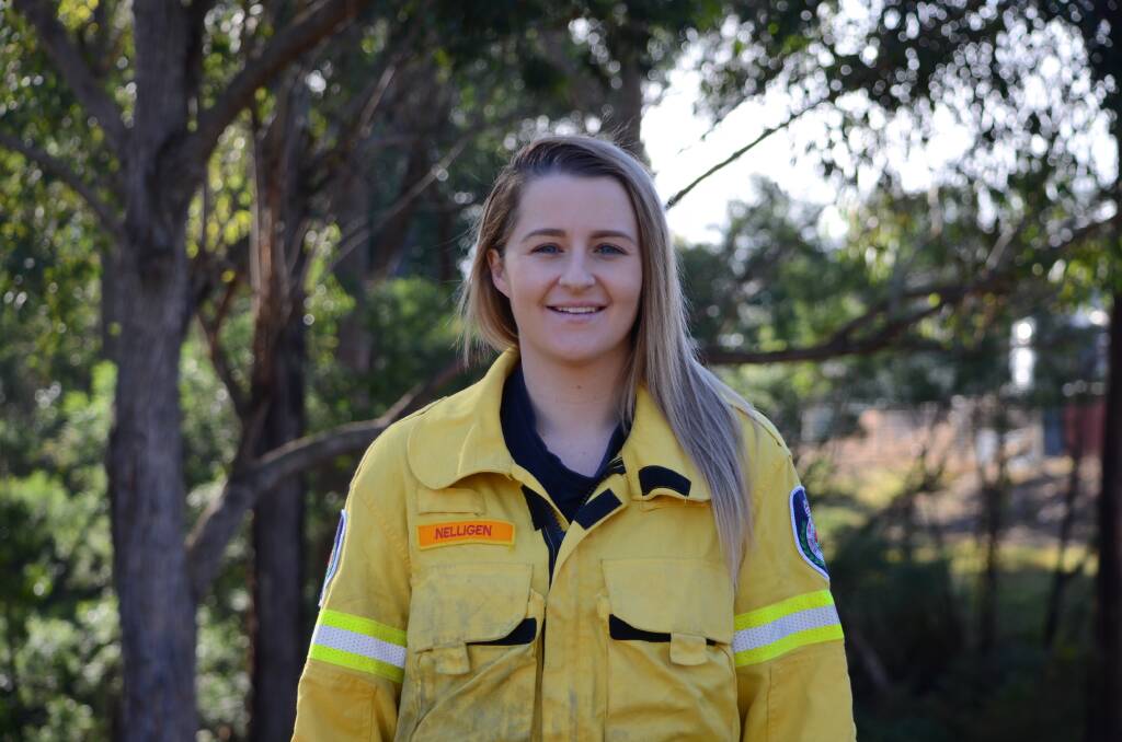 Beth Christensen was a qualified firefighter for 12 months before she fought the summer bushfires. 