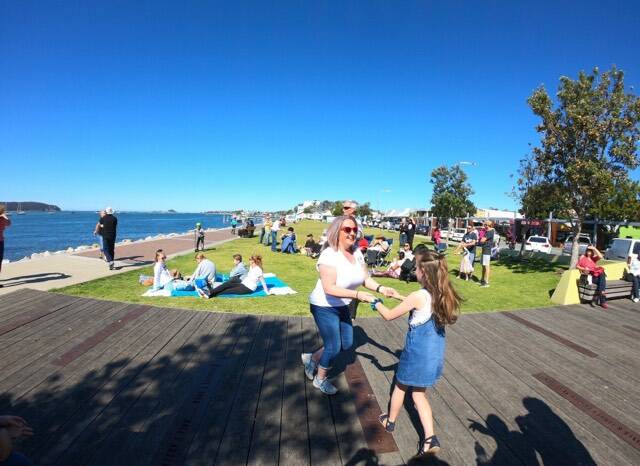 Were you spotted dancing at the foreshore?