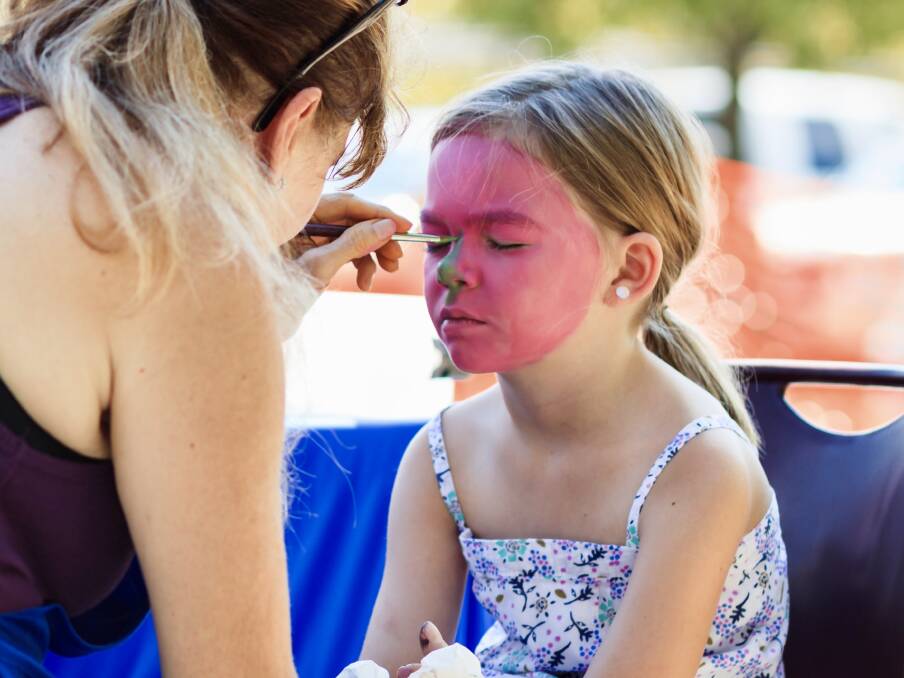 There will be face painting, free Dalmeny ice cream for kids and pony rides at the Community Day at Moruya on January 25. Picture: Supplied