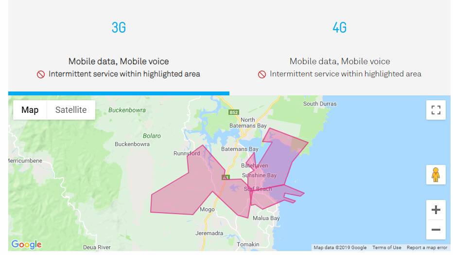 A Telstra spokeswoman said phone and internet outages would take affect until 6pm, April 15 at the earliest.