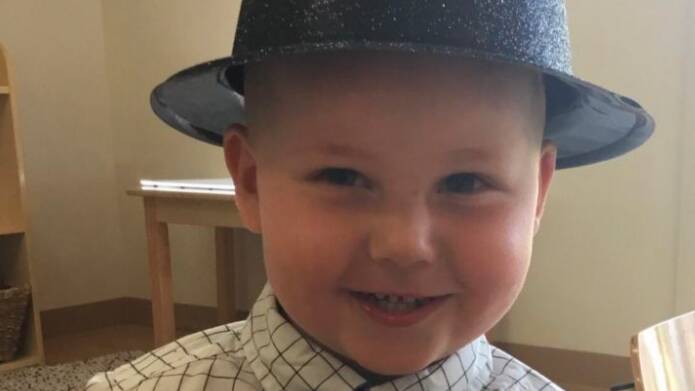 Five-year-old Achilles Aiken was tragically killed on Easter Saturday in a car accident near Lake Tabourie. Photo: GoFundMe.