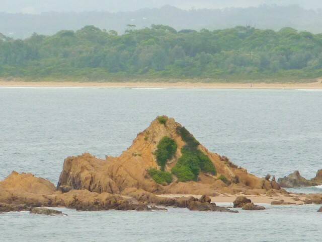 Cone Rock as viewed from Melville Point Lookout.