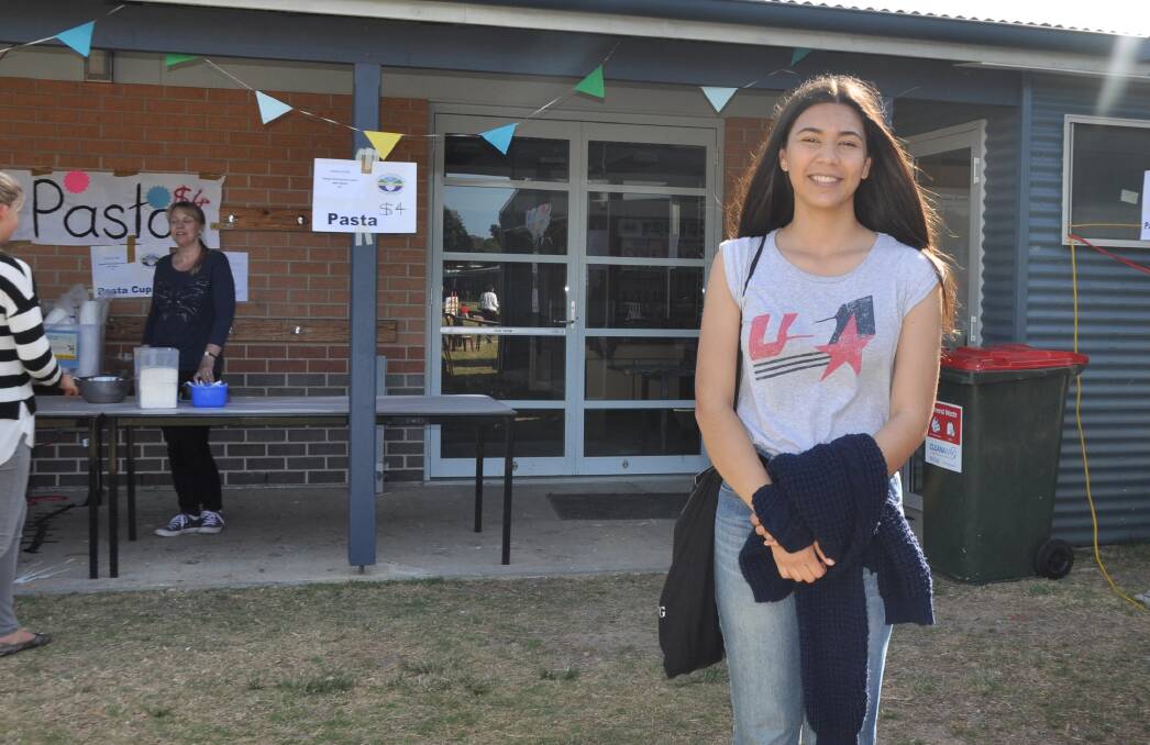 FOLLOW YOUR PASSION: Olivie Faletoese was all smiles before her HSC exams.
