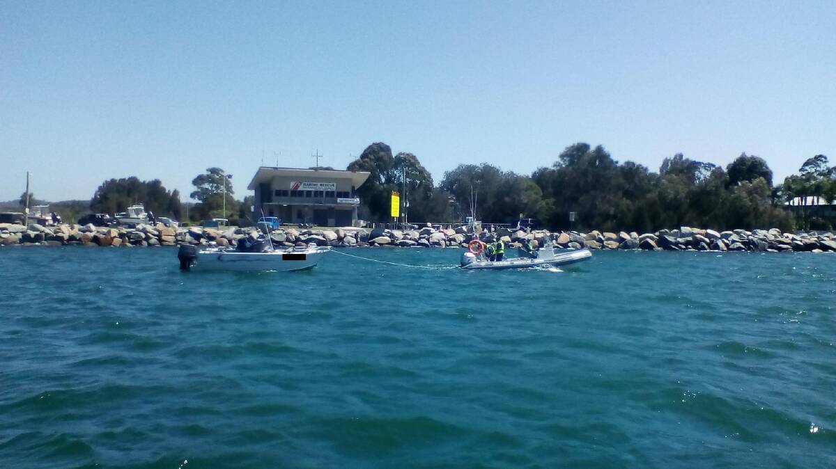 It was a busy weekend for Batemans Bay Marine Rescue, with six tows over three days.