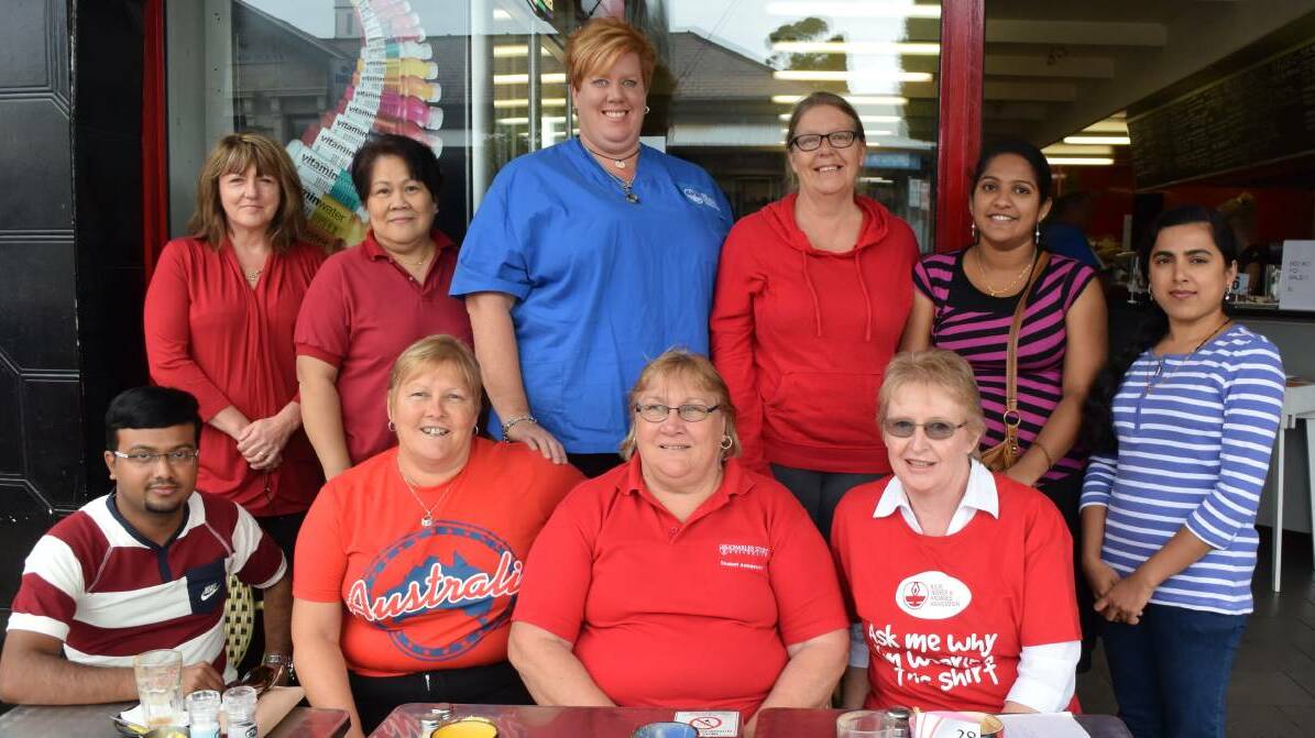 LONG FIGHT: Moruya branch members campaign for more staff in 2015.