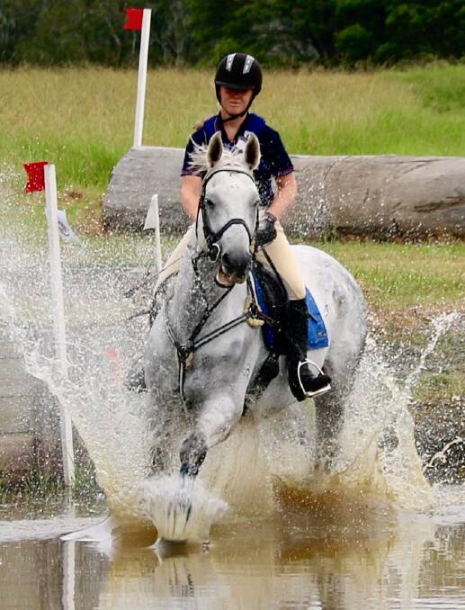 HANDS DIRTY: Junior eventers at Mirrabooka Summer School got plenty of practical experience, as well as access to elite level coaching.Photo credit: Katpatphotography.