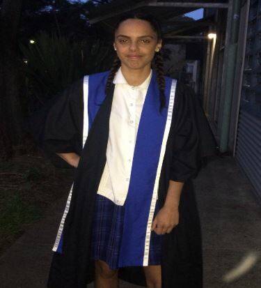 OFF THE BUCKET LIST: Eurobodalla student Janaya Smith completes Year 12 at Mackellar Girls in Sydney, thanks to the support from the local community and plenty of determination.