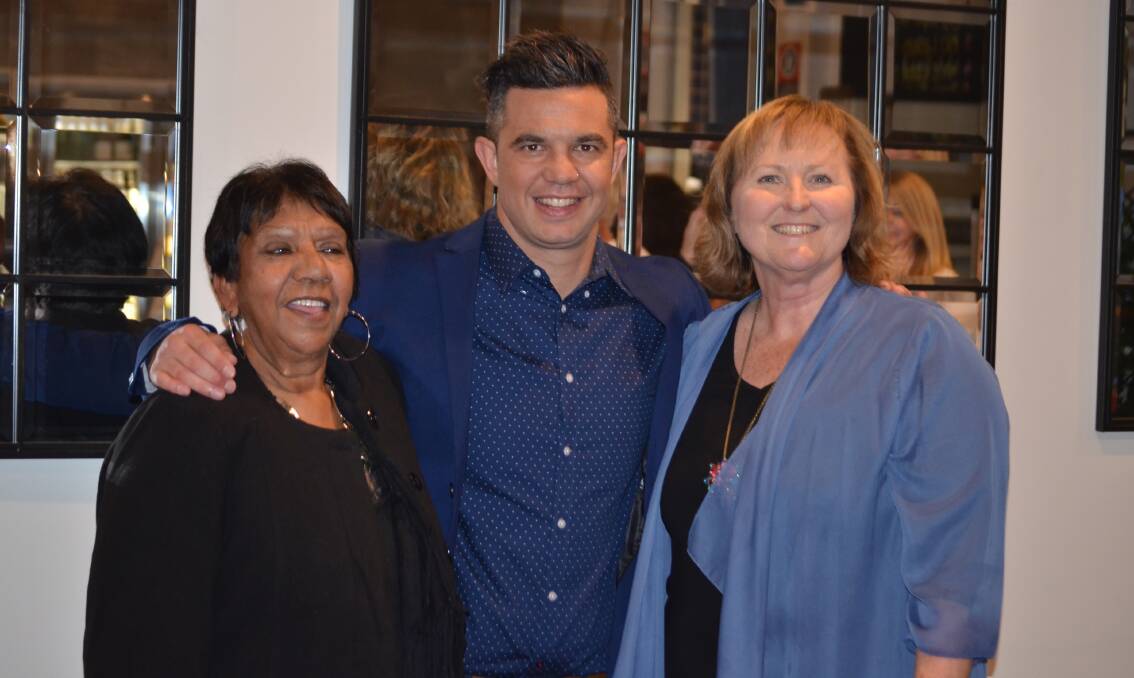 Betty Connelly and Julie Irwin at a Billy's Gift event earlier this year, with guest speaker Joe Williams.