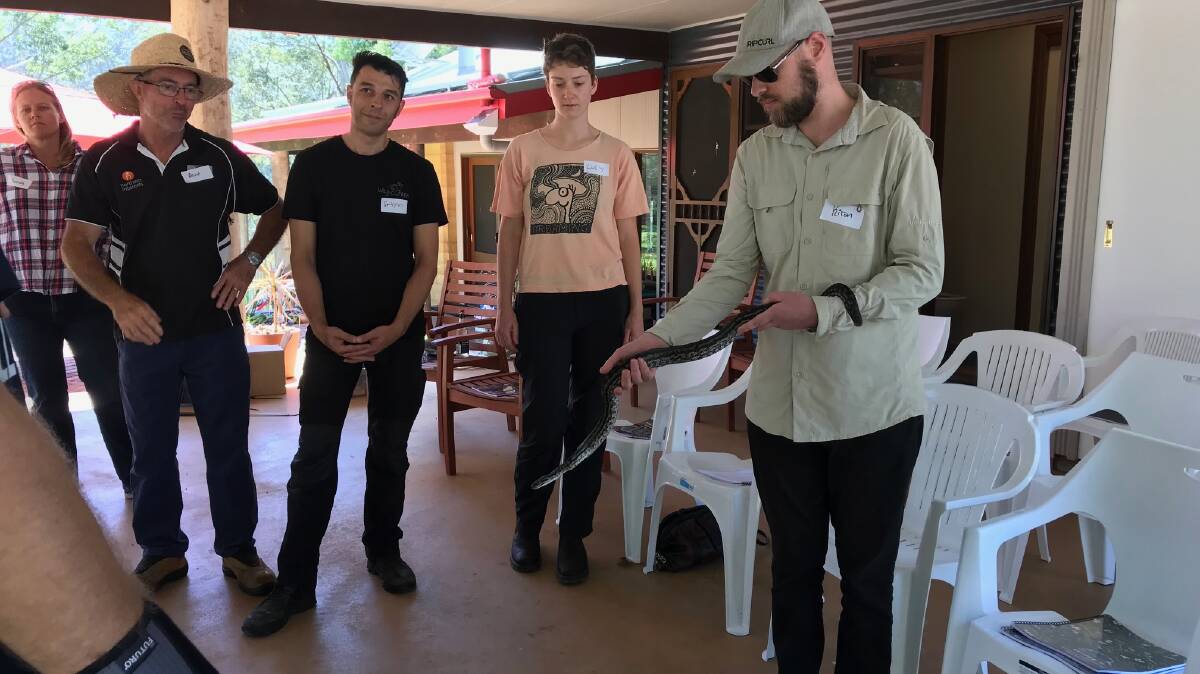 Far South Coast WIRES last year received funds to run a venomous snake handling course under Eurobodalla Shire Council’s Healthy Communities and Seniors Week Grants. 