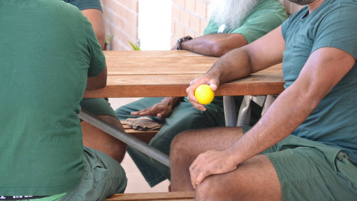 Yarning circles help Aboriginal men in prison connect with their culture and each other.