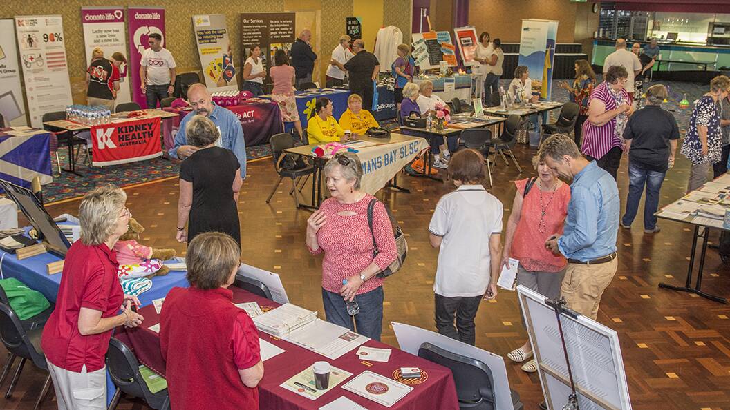 SPRING BOOST: Last year's Eurobodalla Health and Wellbeing expo.