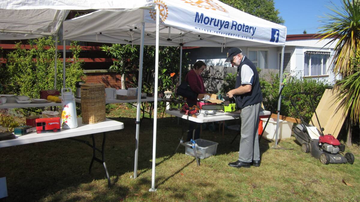 Moruya Rotary revs up for expo, giant garage sale