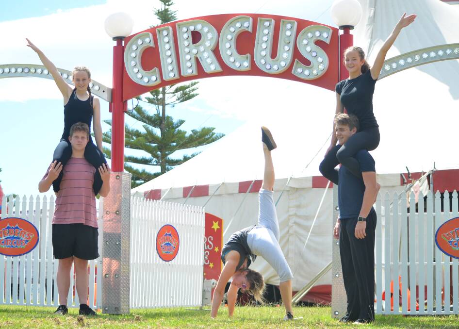 Come one, come all: Feats of strength - and flexibility - abound at the circus.