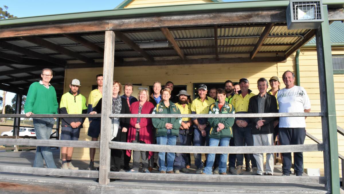 Moruya Showground Management Committee’s Lindsay Boyton (far right) held a barbecue for Eurobodalla Council staff on Wednesday to say ‘thanks’.