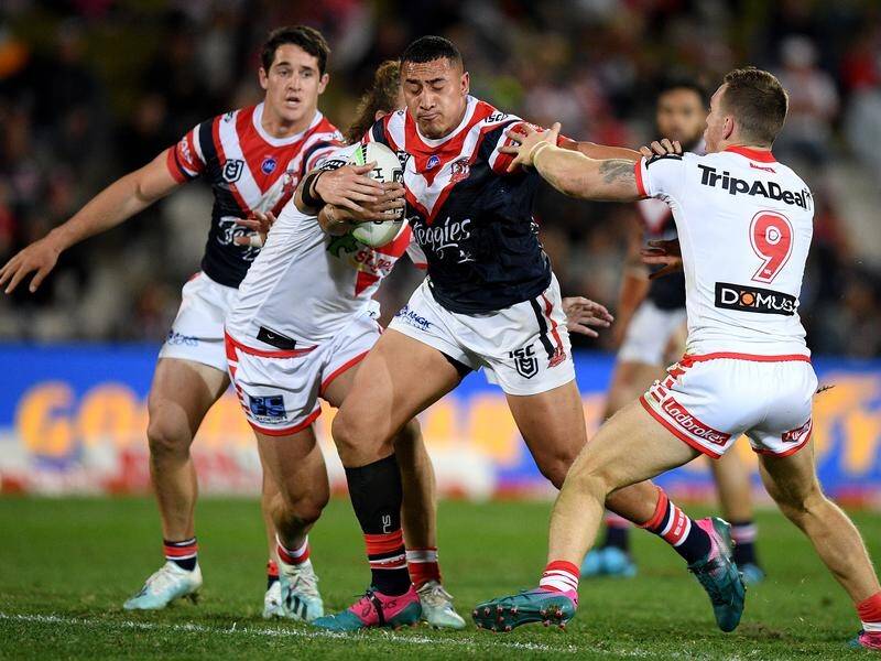 The Roosters have faced just one top eight team in their six-week NRL winning streak.