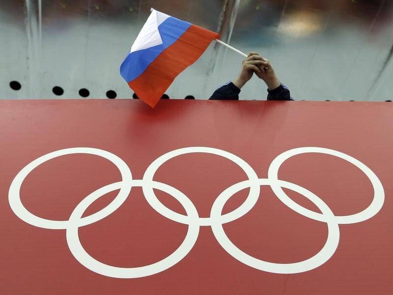 Doping sanctions mean Russia is still banned from competing under its flag at the Olympics.
