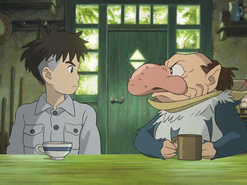 The Boy And The Heron is the first original anime film to hit number one at the US box office. (AP PHOTO)