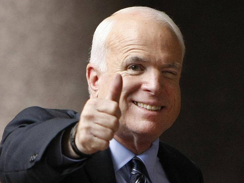 John McCain was a US fighter pilot who was shot down in Vietnam and became a POW.
