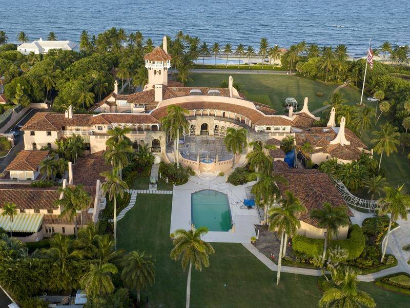 FBI seized "top secret" documents from former President Donald Trump's Mar-a-Lago estate in Florida. (AP PHOTO)