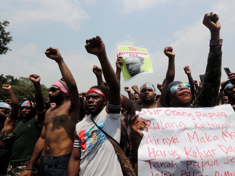 Indonesia has shut down internet access to Papua following unrest in its eastern province.