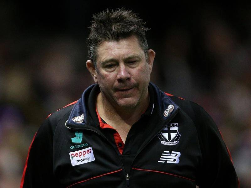 Brett Ratten lamented the Saints getting just three free kicks in their defeat against Geelong..