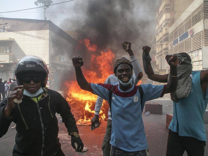 Supporters of Ousmane Sonko have clashed with police since his arrest on Wednesday.